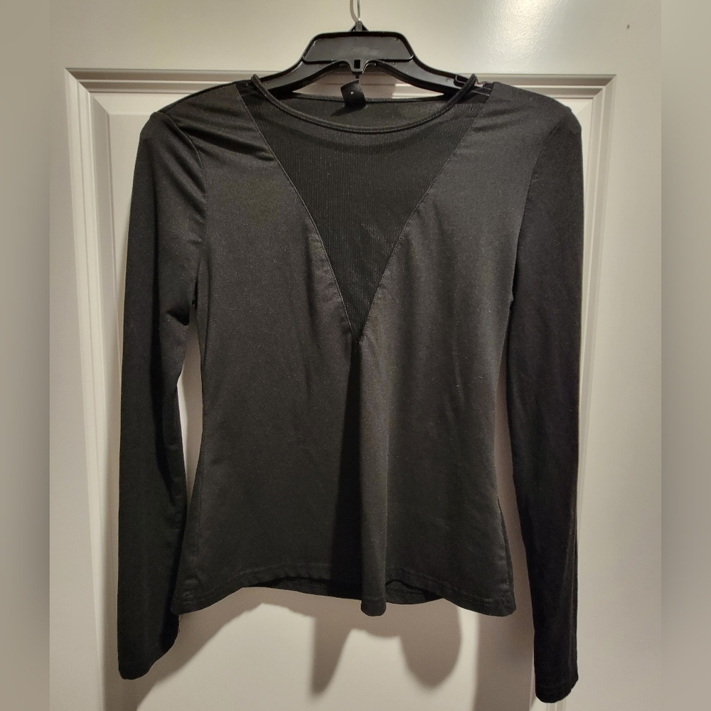 Black Long Sleeve Top